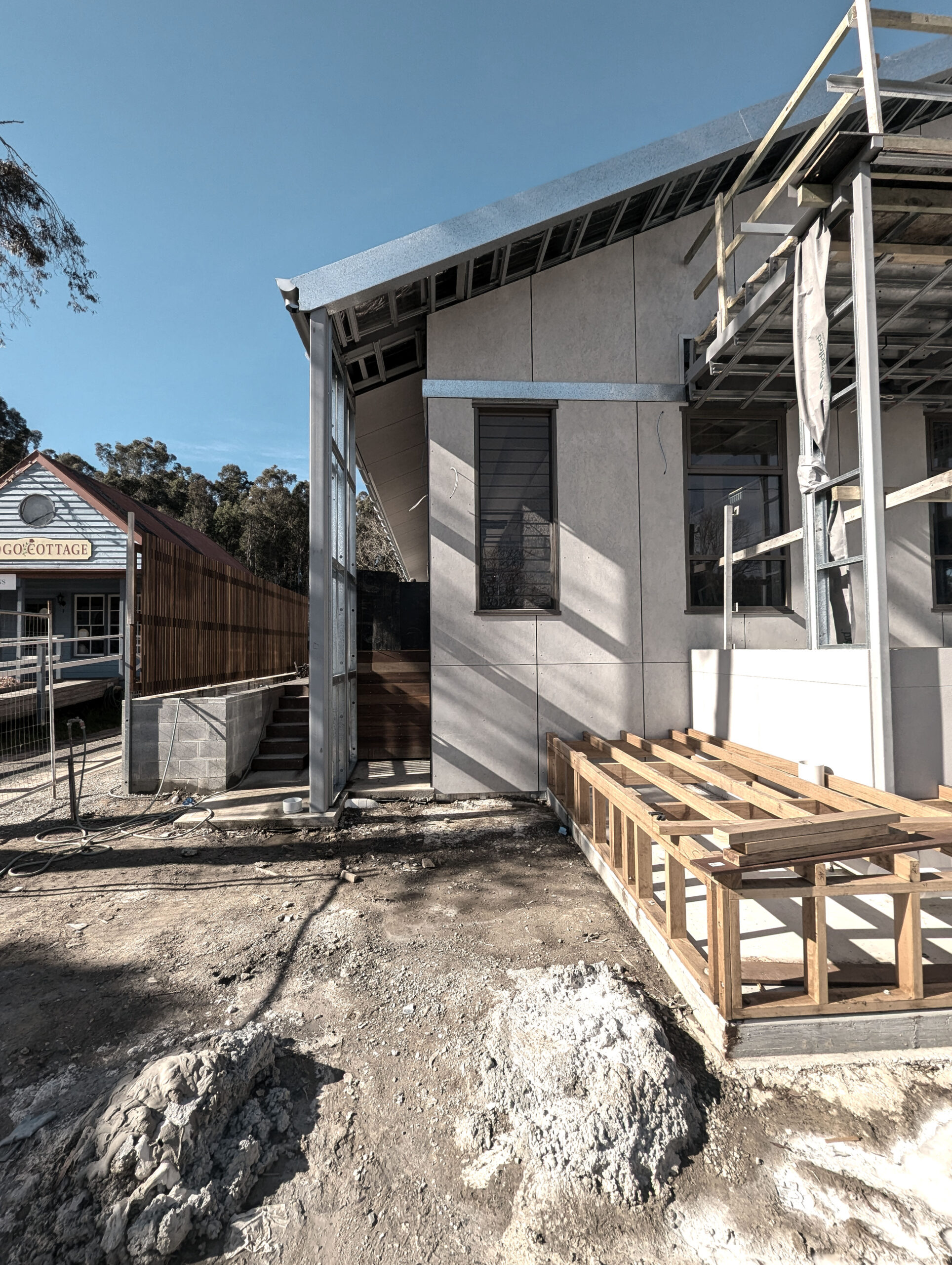 Construction underway of a community centre