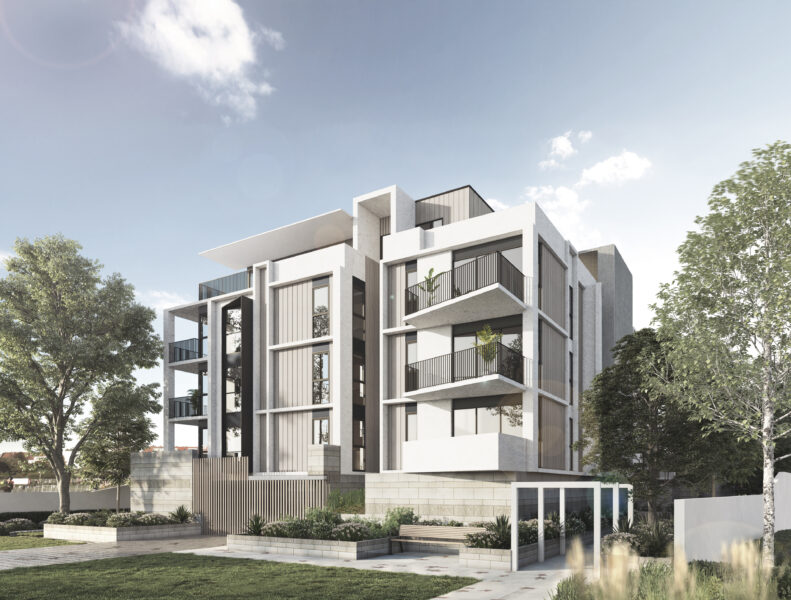 Soft Apartment Bldg - Residential Architect in Canberra